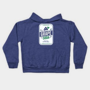 Grape Soda halloween couple Kids Hoodie